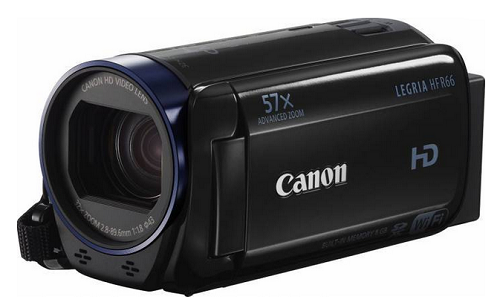 Camera video Canon Legria HF R66 Black,